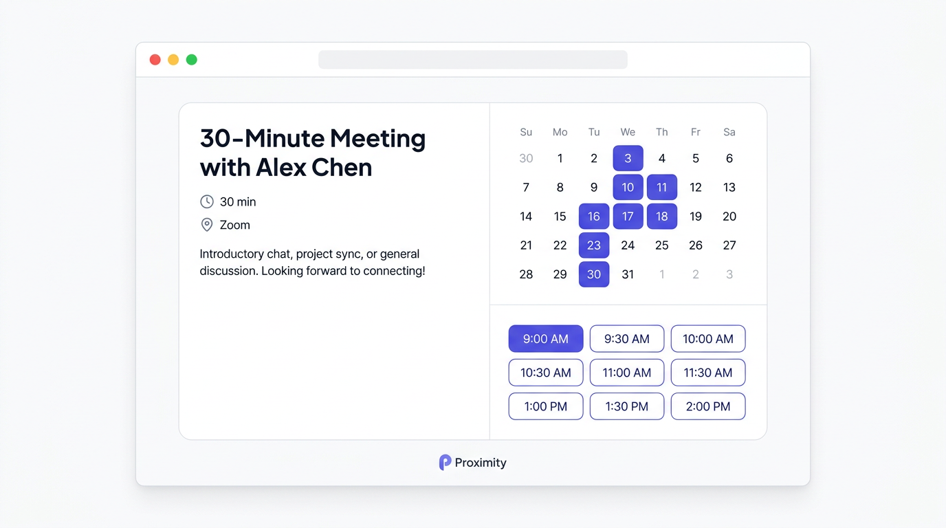 Beautiful Booking Pages